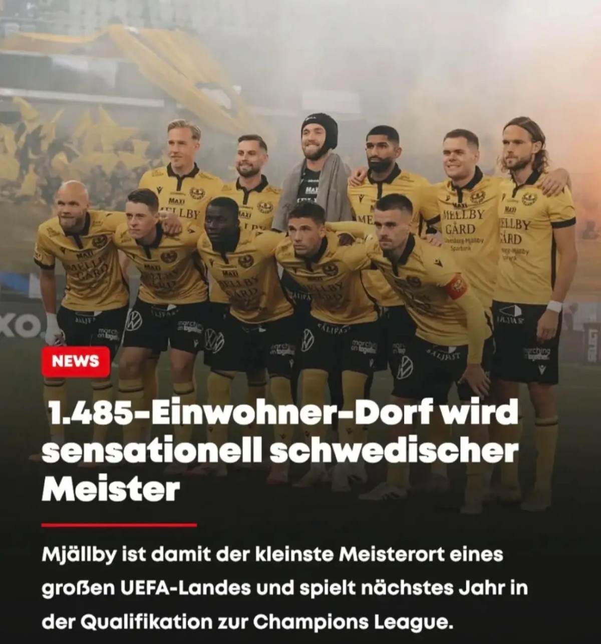 1500人乡村球队，队史首座顶级联赛冠军！